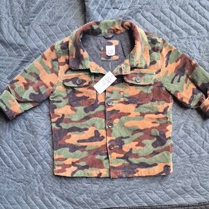 GAP Baby Camo Corduroy Jacket 18-24months
